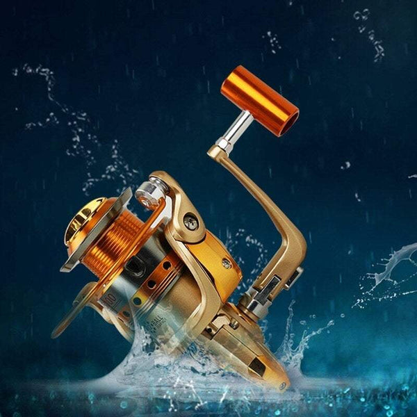 Fishing 12Bb All Metal Spinning Ultra Smooth Spool Lightweight Aluminium Reels