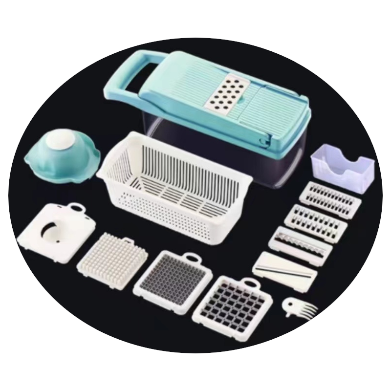 12In1 Manual Vegetable Chopper Kitchen Gadgets Food Onion Cutter Slicer Choppers