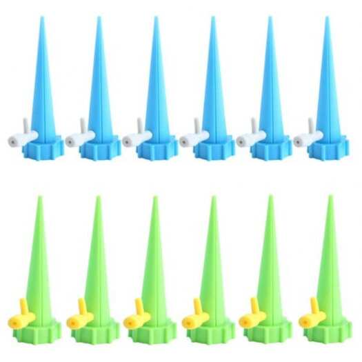 Garden Care Watering 12Pcs Plant Waterer Self Devices With Irrigation Drip Bulbs System Self Watering Aids
