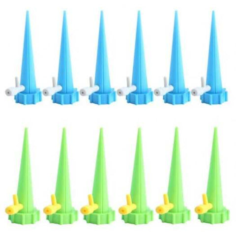 Garden Care Watering 12Pcs Plant Waterer Self Devices With Irrigation Drip Bulbs System Self Watering Aids