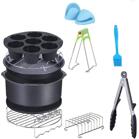 Kitchen Appliance 12Pcs Set 6Inch For Airfryer 2.5 6.8Qt Air Fryer Accessories