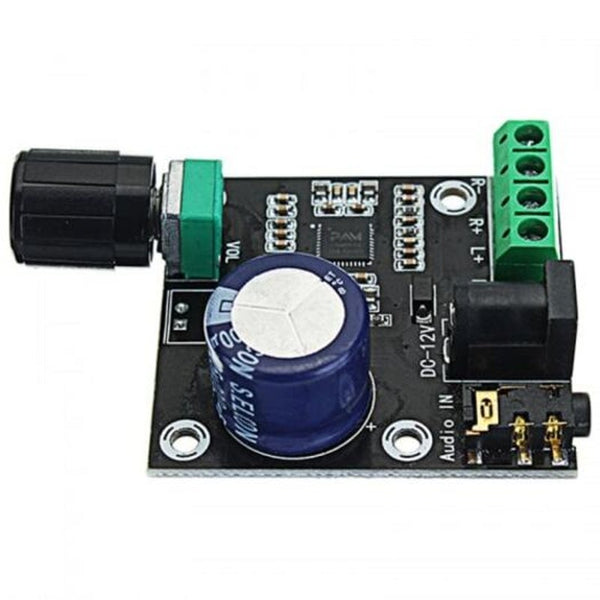 12V Mini Hi Fi Pam8610 Audio Stereo Amplifier Board X 10W Dual Channel Class Black Development Kits & Boards