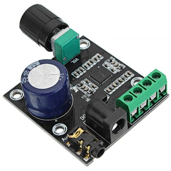 12V Mini Hi Fi Pam8610 Audio Stereo Amplifier Board X 10W Dual Channel Class Black Development Kits & Boards
