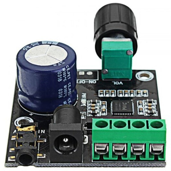 12V Mini Hi Fi Pam8610 Audio Stereo Amplifier Board X 10W Dual Channel Class Black Development Kits & Boards