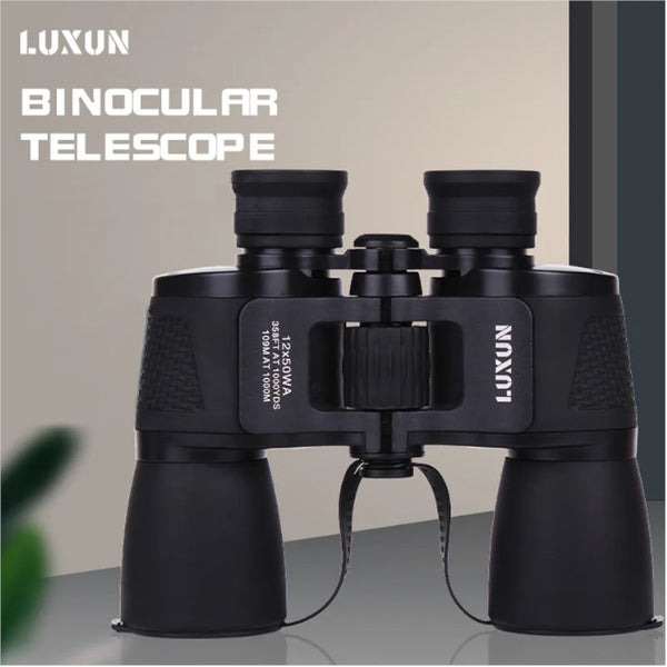 12X50 Hd High Magnification Powerful Binoculars Outdoor Tourism Hunting Telescope Low Light Night Vision