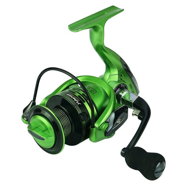 Ball Bearings Spinning Fishing Reel Green Reels