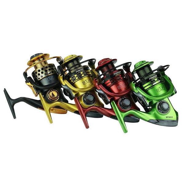 Ball Bearings Spinning Fishing Reel Green Reels