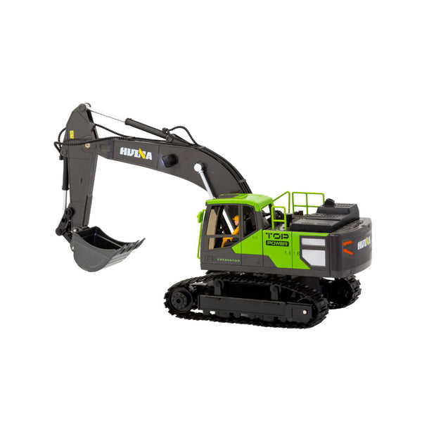 1:18 Scale 13 Channel Alloy Remote Control Excavator Construction Vehicle With Lights Sound And Steam Other Rc Model Vehicles & Kits