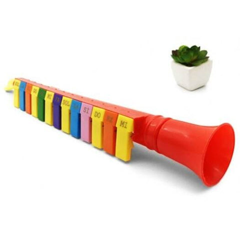 13 Key Non Toxic Puzzle Melodica Toy For Children Multi