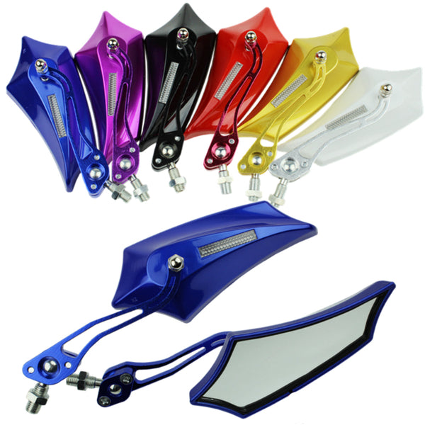 Electric Vehicle Motorcycle Aluminum Alloy Rearview Mirror 8Mm Universal Positive Thread Other Motorcycle Parts