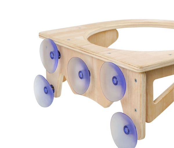 Solid Wood Spacecraft Cat Nest Hammock Hanging Suction Cup Climbing Frame Balcony Pet Beds