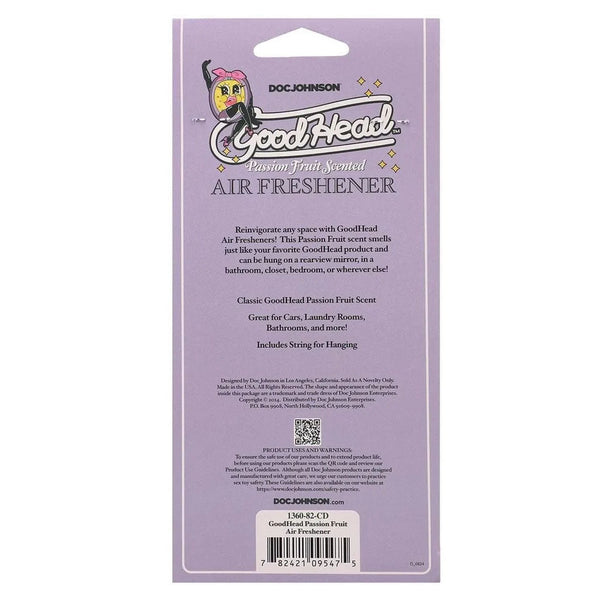 Goodhead Air Freshener Passion Fruit Scented Air Fresheners
