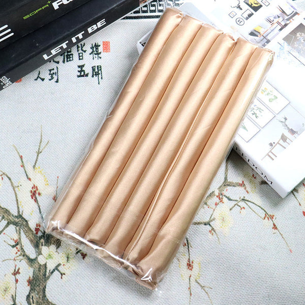 6 Pieces Women Solid Heatless Sleep Curler For Styling And Haircare Rollers & Curlers