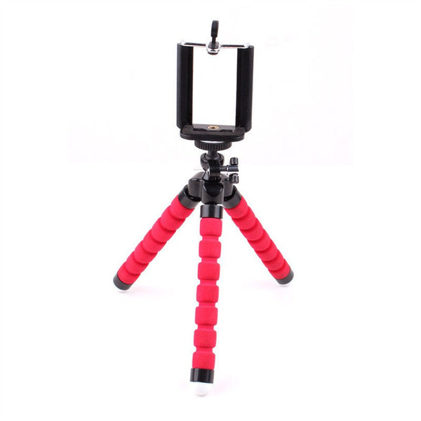 Mini Flexible Sponge Octopus Tripod Smartphone For Gopro 10 9 Camera Accessory Mounts & Holders