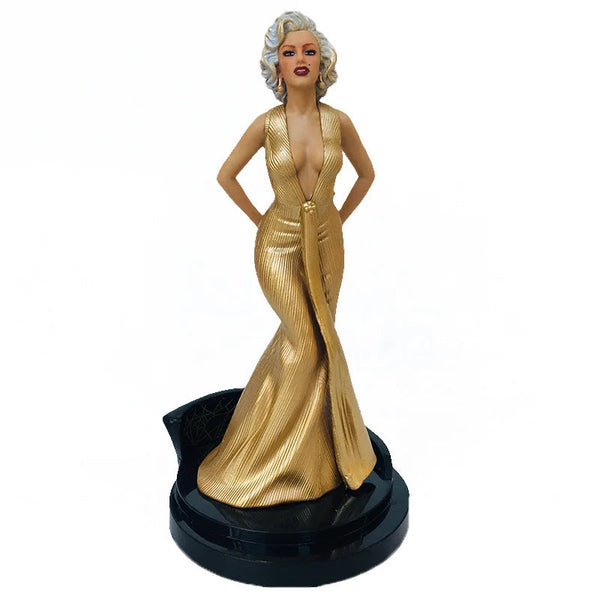 Hot Toys Marilyn Monroe Beautiful Woman Immovable Statue With Base Cake Pendant Collectible Decoration Model Figures Gifts Sculptures & Figurines