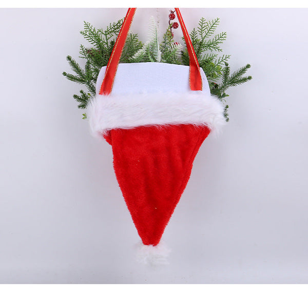 Luminous Christmas Hat Decoration Pendant Seasonal Decorations