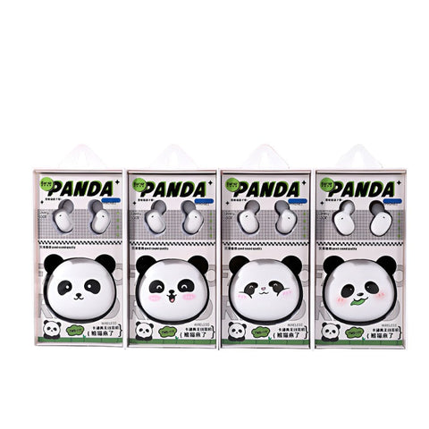 Tws True Wireless Sports Running Bluetooth Random Panda Design Earbuds