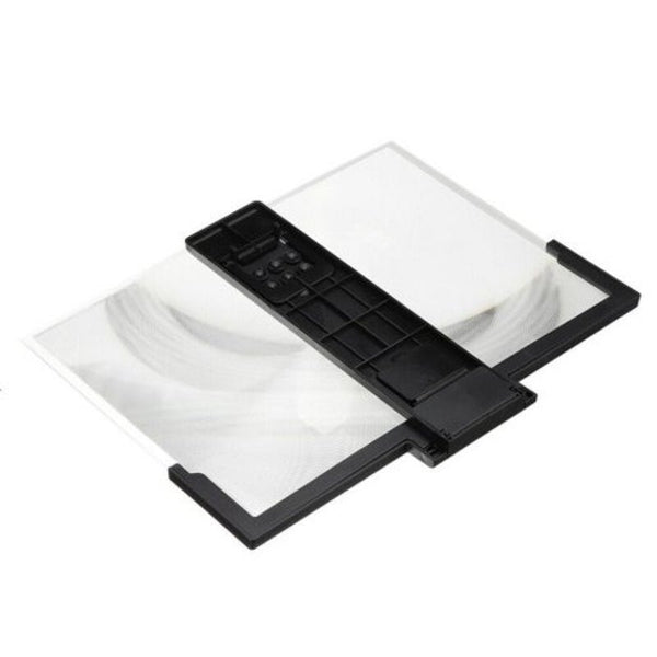 14 Inch Mobile Phone Screen Magnifier 3D Hd Amplifier Folding Smartphone Bracket Black Mounts & Holders