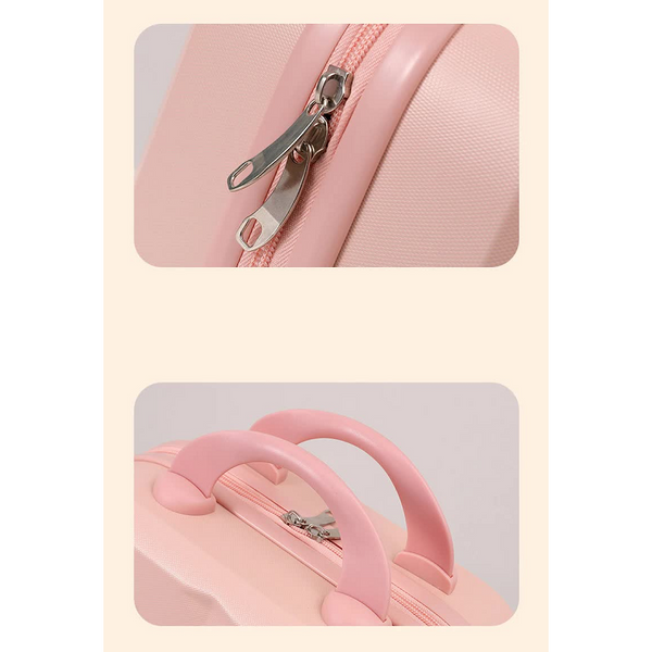 Purple 14 Inch Mini Handheld Luggage Case Stylish Makeup And Storage Box With Abs Shell Other Luggage