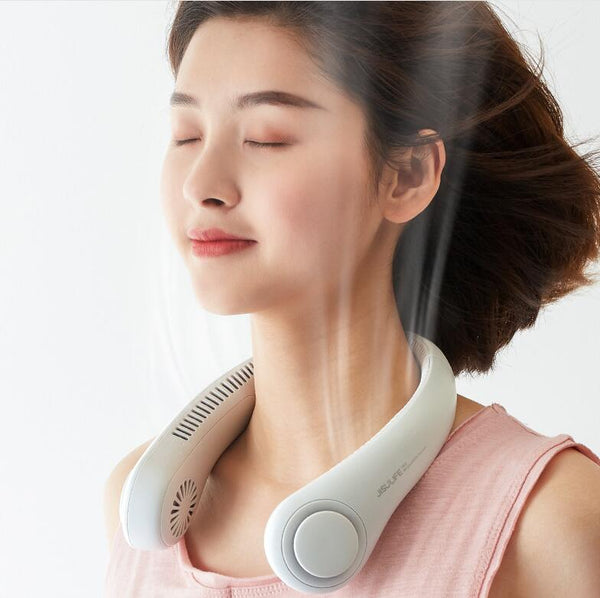 Portable Fans Portable Wireless Usb Hanging Neck Fan Bladeless