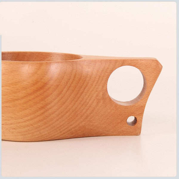 Finnish Kuksa Outdoors Beech Coffee Cup Mugs