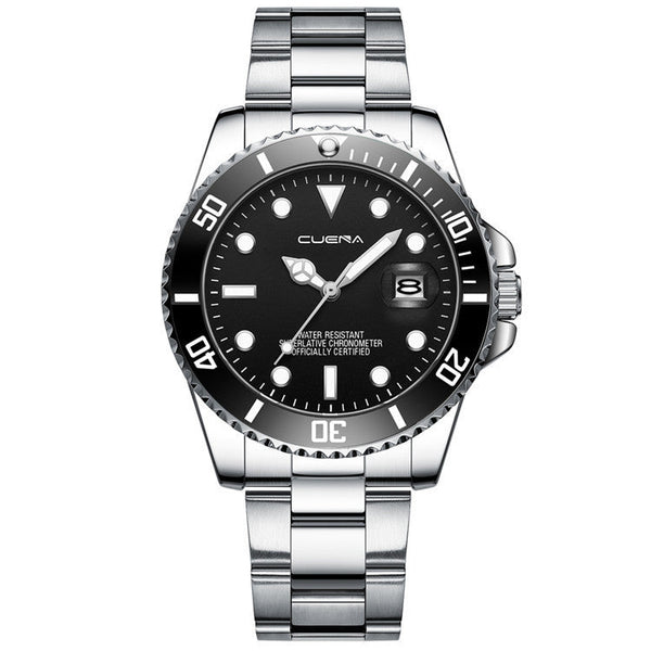 Quartz Watch Steel Band Calendar Fashion Watches