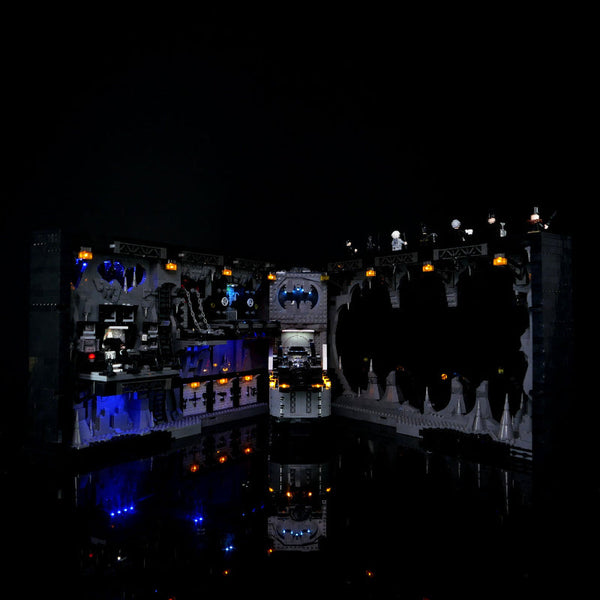 Lp Building Block Lighting Suitable For Lego 76252 Batcave Shadow Box Model Led Remote Control Building Blocks