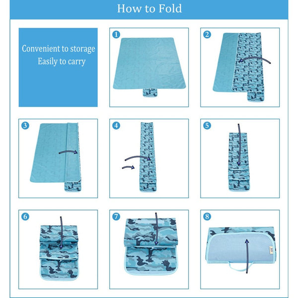 145 X 200Cm Outdoor Camping Waterproof Picnic Mat Blanket Picnic Accessories