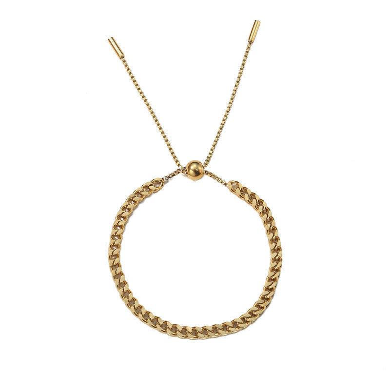 Veile Studios Braided Titanium Steel Bracelet Womens Fashion Jewellery And Accessories Bracelets