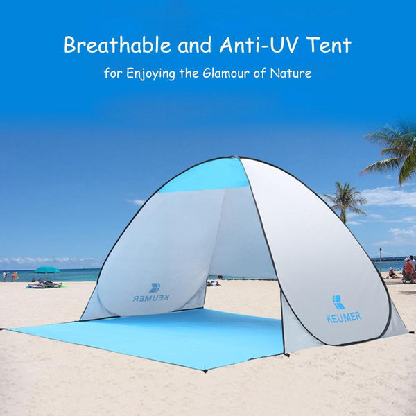 Automatic Pop Up Sun Shade Beach Tent Sunshelter Tents