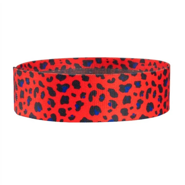 Green Leopard Print Fitness Resistance Bands Hip Lifting Set Handy Accesorios Para Yoga Pilates Home Gym Equipment Resistance Trainers