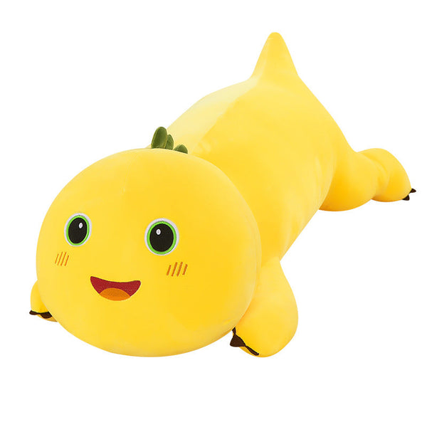 Party Style Milk Dragon Plush Toy Doll Long Bedhead Hugging Sleeping Plush Toys