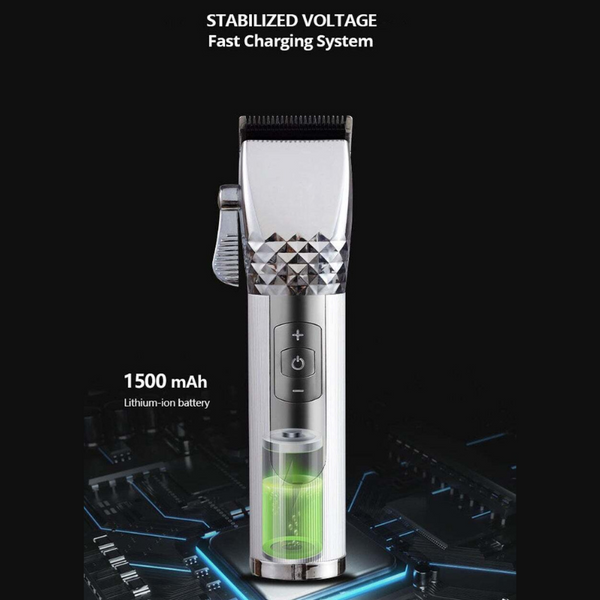 Clippers & Trimmers Professional Hair Clipper Men Cordless Rechargeable Trimmer Barber Grooming Kit