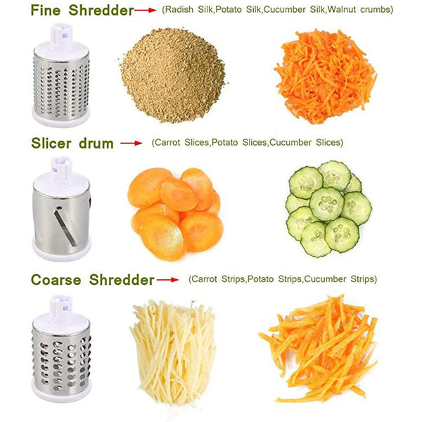 3 In 1 Vegetable Slicer Manual Kitchen Accessories Grater For Cutter Round Chopper Mandolin Shredder Potato Home Supplies Gadgets