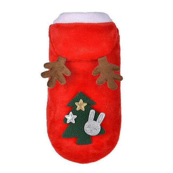 Christmas Dog Coat With Hood Dog Costumes