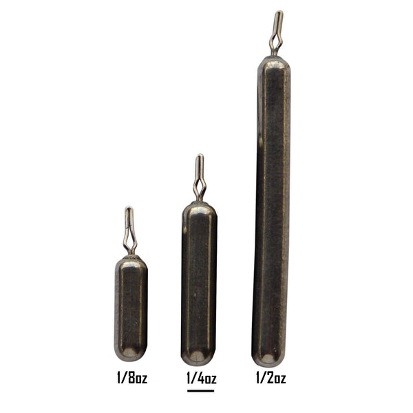 Swimerz 1/4Oz Skinny Drop Shot Sinkers 15 Pack Sinkers & Weights