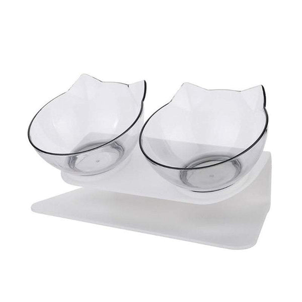 Pet Bowls Feeders Tilted Elevated Cat For Food And Water Dishes Feeders & Fountains