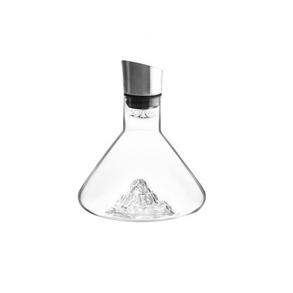 1500Ml Hand Blown Crystal Wine Decanter With Built In Aerator Pourer Ideal For Red Wine. Decanters