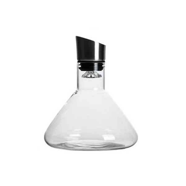 1500Ml Hand Blown Crystal Wine Decanter With Built In Aerator Pourer Ideal For Red Wine. Decanters
