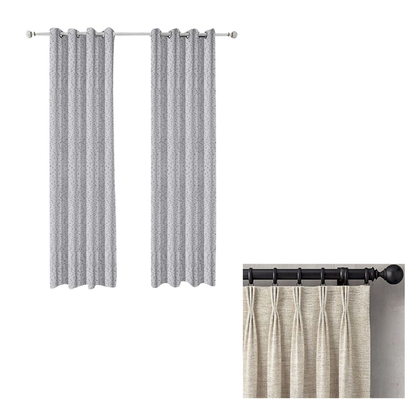 150 Centimetre Grey Curtains Modern Luxury Retro Style Texture For Decor Curtains & Drapes