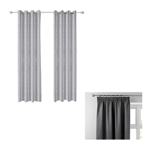 150 Centimetre Grey Curtains Modern Luxury Retro Style Texture For Decor Curtains & Drapes