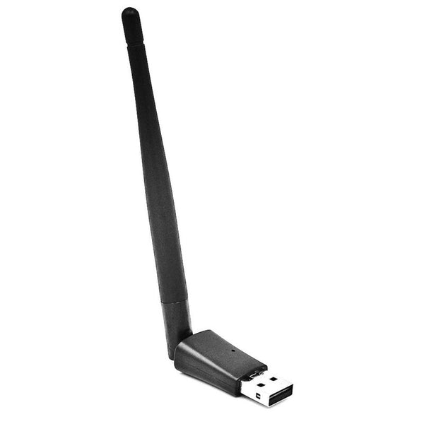 150Mbps Mt7601 Usb Wifi Wireless Network Card Adapter With Antenna For Tv Set Top Box Computer Plastic Metal Usb Wi Fi Adapters/Dongles