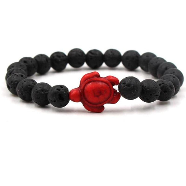 Veile Studios Bracelet With Natural Stone Beads And Sea Charms For Fashion Jewellery Bracelets