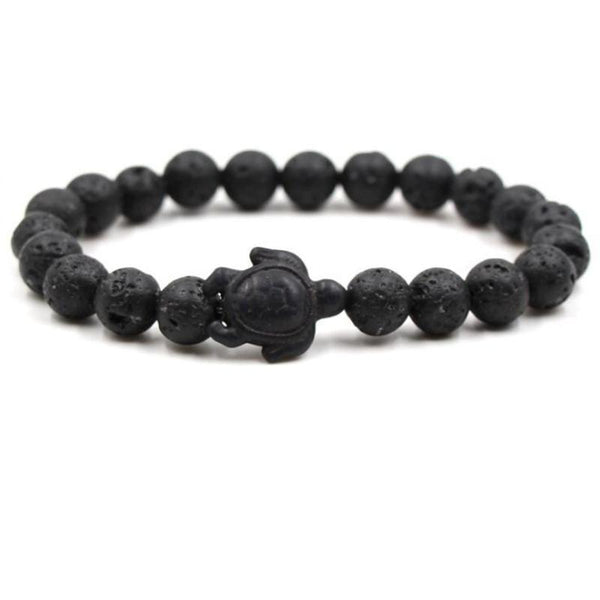 Veile Studios Bracelet With Natural Stone Beads And Sea Charms For Fashion Jewellery Bracelets