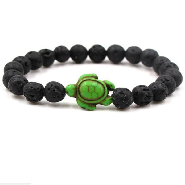 Veile Studios Bracelet With Natural Stone Beads And Sea Charms For Fashion Jewellery Bracelets