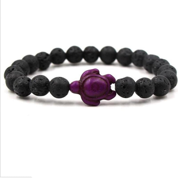 Veile Studios Bracelet With Natural Stone Beads And Sea Charms For Fashion Jewellery Bracelets