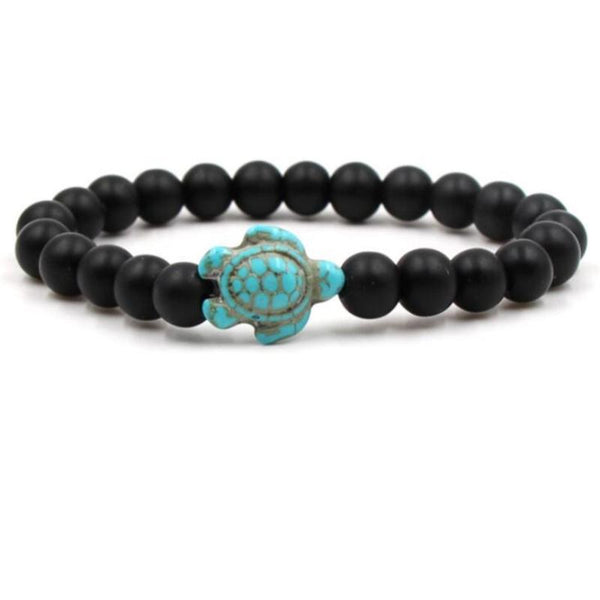 Veile Studios Bracelet With Natural Stone Beads And Sea Charms For Fashion Jewellery Bracelets