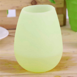 Magic Silicone Glass Stemless Camping Safe Outdoors Wine Glassware & Drinkware