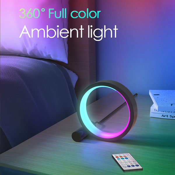 Lamps Colourful Smart Led Night Light Music Rhythm Induction Round Lamp