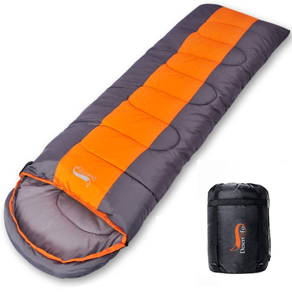 Camping Sleeping Bag Lightweight Warm & Cold Envelope Backpacking For Outdoor Traveling Hiking Sleeping Bags